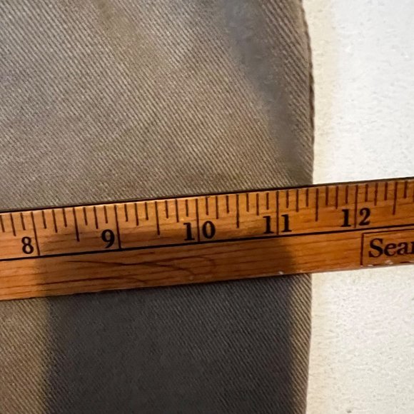 VINTAGE Savane Khaki Pants Relaxed Fit Button Back Pockets Mens 36 x 29 - Picture 7 of 9